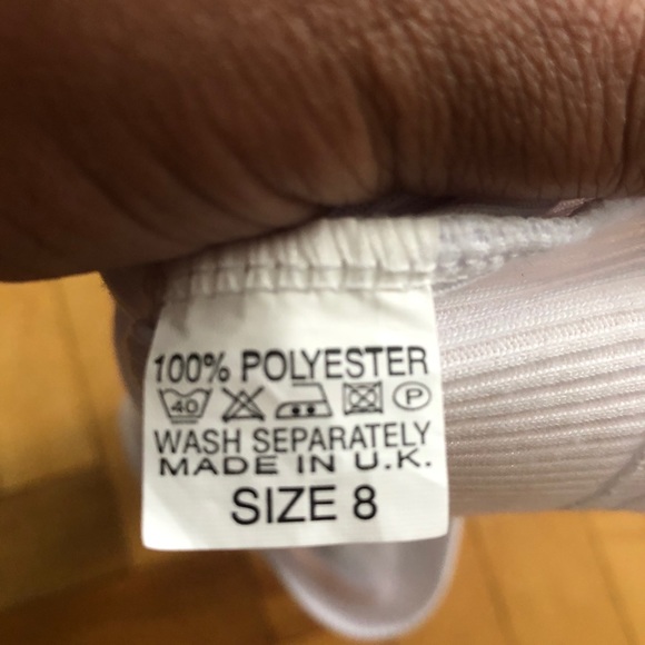 White Ribbed Bralette - Picture 2 of 2